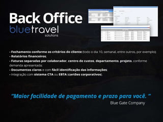 Blue Gate Company - Agência de Viagens Corporativas