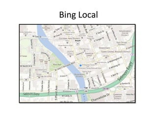 Bing Local
 