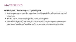 Comprehensive Guide to Antibiotic Use in Pediatric Surgery | PDF