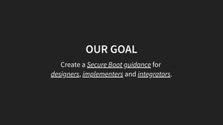 Blue Hat IL 2019 - Hardening Secure Boot on Embedded Devices for ...