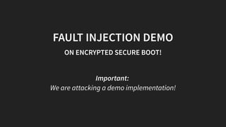 Blue Hat IL 2019 - Hardening Secure Boot on Embedded Devices for ...