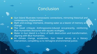 Blue Humanities in Gun Island- A Study of Water, Migration, and Climate ...