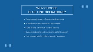 Blue Line Operations | PPT