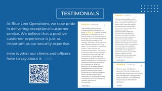 Blue Line Operations | PPT