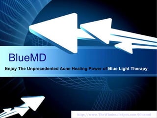 http://www.TheWholesaleSpot.com/bluemd BlueMD Enjoy The Unprecedented Acne Healing Power of  Blue Light Therapy 
