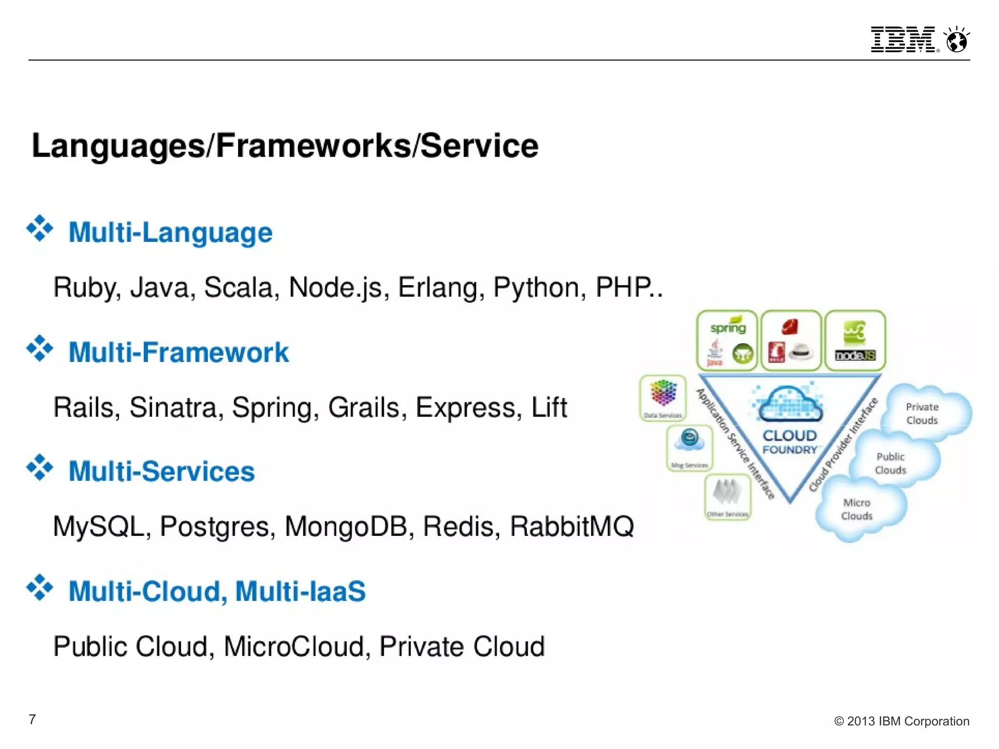 © 2013 IBM Corporation7