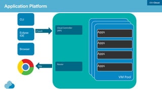 Goal – Bluemix on IBM  
Cloud Manager with OpenStack 

 