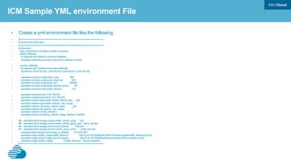 Server Server
Load
Balancer
Agent
Agent
Agent
Agent Relay Server
Agent
Agent
Agent
Agent
Agent
Environment A
Environment B
Relay Server
Agent Relay Server
Deploying and Configuring UCD Endpoints
Urban Code Deploy
 