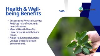 Importance of Green Spaces in Urban Areas | PPTX