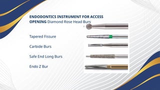 Endo Roses Endodontic insturments. Hand and rotary files | PPTX