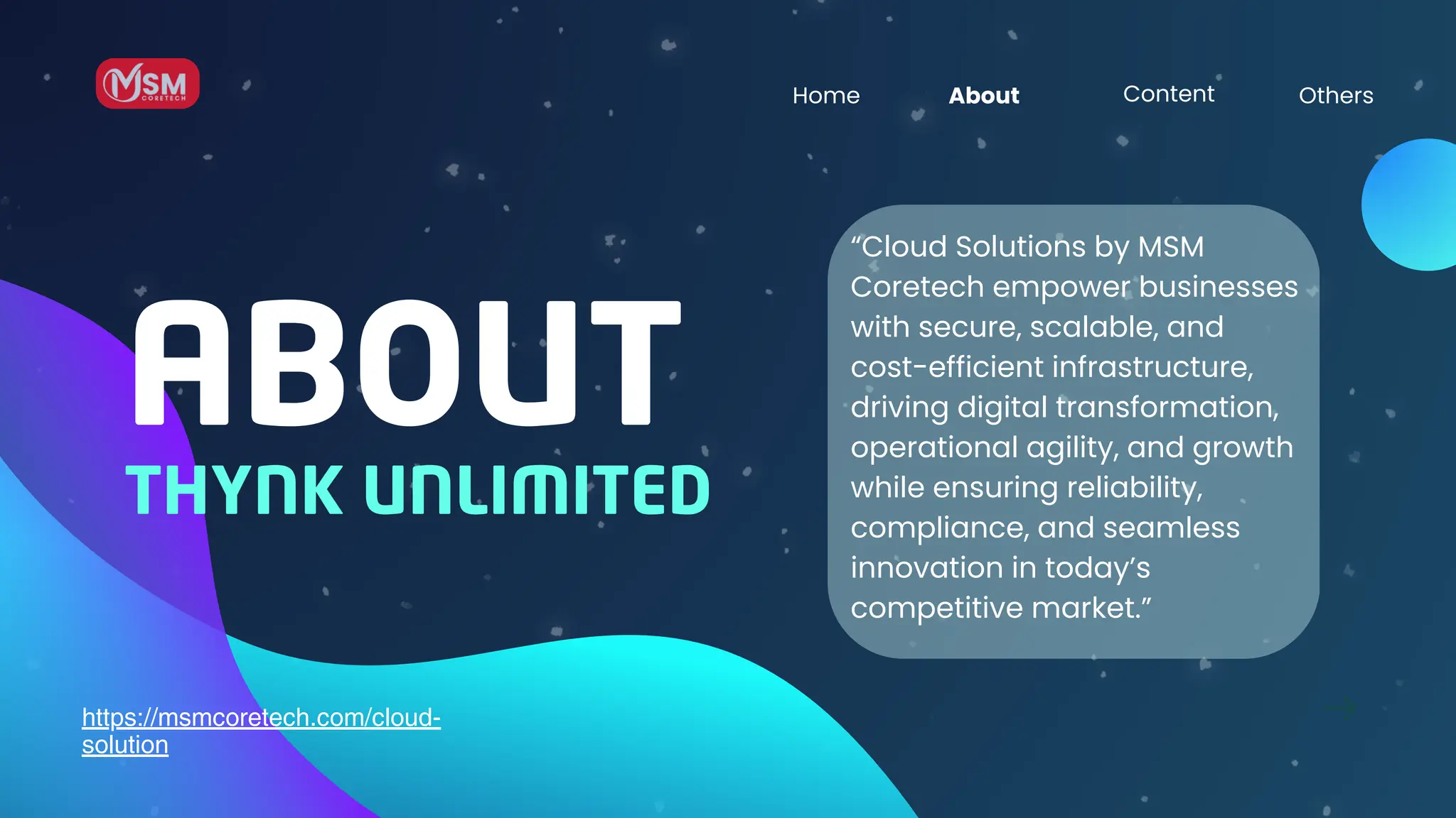 Cloud Solutions by MSM Coretech Cloud Solutions MSM Coretech | PDF