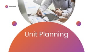 STUDIO SHODWE
Unit Planning
 