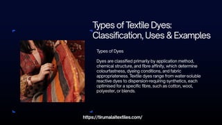 Types of Dyes in Textile Industry – An Essential Guide for Yarn and ...