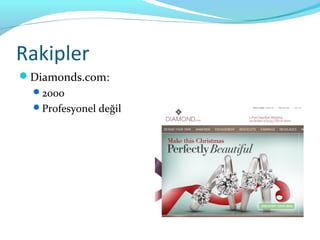 Rakipler
Diamonds.com:
  2000
  Profesyonel değil
 