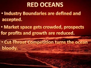 Blue ocean strategy