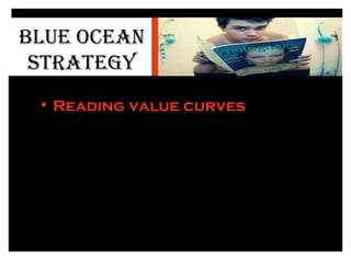 BLUE OCEAN STRATEGY <ul><li>Accelerated technological advancement </li></ul><ul><li>Reading value curves  </li></ul>
