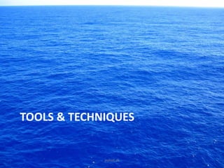TOOLS & TECHNIQUES
jesholt.dk
 