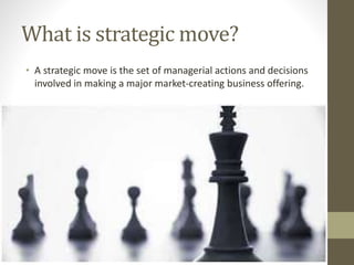 Move Strategically Blue ocean strategy | PPTX