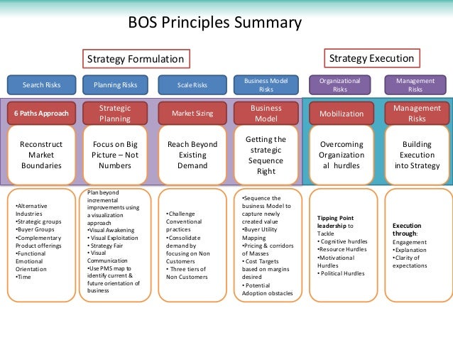 blue ocean strategy summary