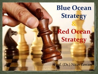 Blue Ocean
Strategy
&
Red Ocean
Strategy
1Prof. (Dr.) Nitin Zaware
Prof. (Dr.) Nitin Zaware
 