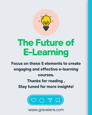 5 Key Elements of a Successful E-Learning Course | PDF