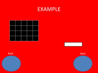EXAMPLE




Back             Next
 