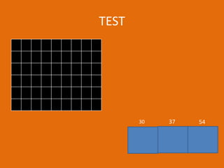 TEST




       30   37   54
 