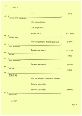 Blue Peter Camera Script