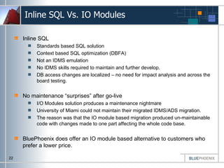 Blue Phoenix Idms Migration | PPT