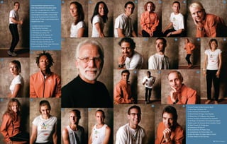 8                                                      9   10    11              12         13                                                                14


    The movements begins with a
    step, followed by millions more.
    From June 1 through September 4, 2007, a
    team of 22 athletes engaged in an extraordinary
    circumnavigation of the globe, running 15,200
    miles, across 16 countries and 4 continents, 24
    hours a day for 95 days to raise awareness about
    the global water crisis.


    1. Jin Zidell, Founder and Chairman,
    	 Blue Planet Run Foundation
    2. Jason Gross, 30, Washington, DC
    3. Will Dobbie, 25, Seattle, WA
    4. Mary Chervenak, 39, Anderson, SC
    5. Dot Helling, 57, Yokohama, Japan
    6. Richard Johnson, 30, Pittsburgh, PA             1              15              16                            17                                        18

    7. Brynn Harrington, 29, Milwaukee, WI
    8. Rudy van Prooyen, 57, Den Haag, Netherlands
    9. Laurel Dudley, 26, Dorset, VT



    6




7




                                                                19              20                                 21




5   4




                                                                           22              23
                                                                                                 10. Laura Furtado, 43, Belo Horizonte, Brazil
                                                       3   2                                     11. Simon Isaacs, 26, Boston, MA
                                                                                                 12. Shiri Leventhal, 23, Cleveland, OH
                                                                                                 13. David Christof, 27, Prague, Czech Republic
                                                                                                 14. Melissa Moon, 37, Wellington, New Zealand
                                                                                                 15. Victor Lara Ricco, 33, Guatemala City, Guatemala
                                                                                                 16. Paul Rogan, 37, Haltwhistle, Northumberland, England
                                                                                                 17. Jason Loutitt, 33, Vancouver, British Columbia, Canada
                                                                                                 18. Taeko Terauchi, 34, Tochigi, Japan
                                                                                                 19. Sunila Jayaraj, 29, Kolar, IN
                                                                                                 20. Emmanuel Kibet, 29, Moiben, Kenya
                                                                                                 21. Lansing Brewer, 60, Winston-Salem, NC
                                                                                                 22. Sean Harrington, 30, Calgary, Alberta, Canada
                                                                                                 23. Heiko Weiner, 44, Suhl, Germany


                                                                                                                                                  William Coupon
 