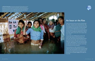   Indian dam protesters and local homeowners stand prepared to drown themselves as waters rise
from monsoon rains, flooding homes on the banks of the Narmada River in 1997. The government plans to
build 30 large dams and thousands of smaller ones to provide water and electricity for the booming nation. But
the Save the Narmada Movement, which has campaigned against the dams for 20 years, says the government
is choosing to ignore the interests of thousands of poor people whose homes will be flooded in the state of
Madhya Pradesh without proper compensation.          Karen Robinson, Panos Pictures




                                                                                                                 An Issue on the Rise
                                                                                                                 Woody Guthrie once sang an anthem to the Grand Coulee
                                                                                                                 dam, calling it “the greatest wonder in Uncle Sam’s fair land.” Half a
                                                                                                                 century ago, great dams like the Grand Coulee and the Hoover Dam
                                                                                                                 in the United States and the Aswan Dam on the Nile were symbols
                                                                                                                 of a brave new world, bringing electricity to the rural poor and
                                                                                                                 economic development to the world. Environmentalists praised them
                                                                                                                 as a clean source of renewable power. Jawaharlal Nehru, India’s first
                                                                                                                 prime minister, called his country’s dams “the new temples of India,
                                                                                                                 where I worship.”

                                                                                                                 During the 20th century, 45,000 large dams were built in 140
                                                                                                                 countries. Today, virtually none of the world’s major rivers is
                                                                                                                 without a dam. Many have been successes: Dams generate a fifth of
                                                                                                                 the world’s electricity and irrigate a quarter of the world’s crops.
                                                                                                                 Despite their contributions to humanity, many dams became mired
                                                                                                                 in corruption, engineering failures, cost overruns and social conflicts
                                                                                                                 even before they were finished. And, in operation, most have huge
                                                                                                                 and unintended environmental consequences.

                                                                                                                 Dams have flooded tens of millions of people from their land —
                                                                                                                 2 million from China’s Three Gorges Dam alone. They have inundated
                                                                                                                 fertile river valleys, destroyed fisheries, dried up wetlands and caused
                                                                                                                 the very floods and droughts that they were supposed to prevent.
                                                                                                                 Many reservoirs are now gradually clogging with silt brought down
                                                                                                                 from the hills.




124  Blue Planet Run                                                                                                                                                                We're All Downstream  125
 