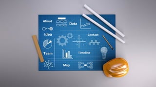 Blueprint Drawing Presentation Template | PDF