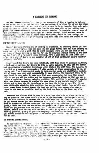 BASIC CAVE DIVING - A Blueprint for Survival