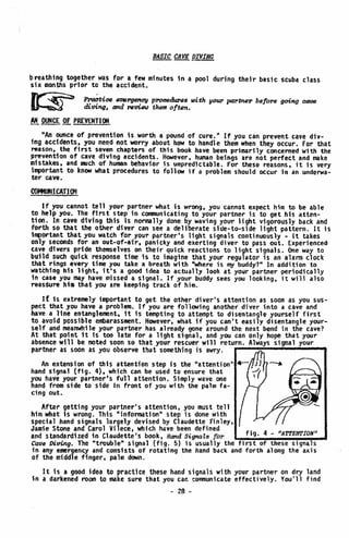 BASIC CAVE DIVING - A Blueprint for Survival