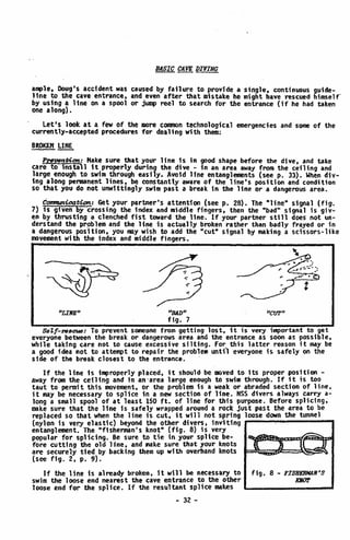 BASIC CAVE DIVING - A Blueprint for Survival