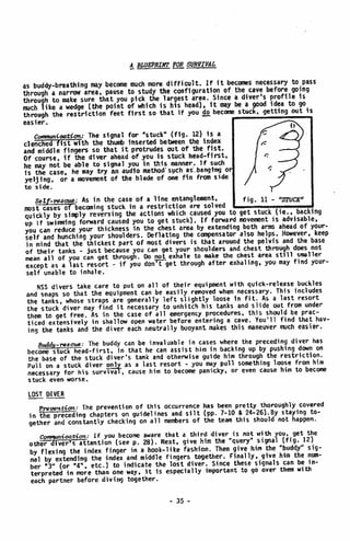 BASIC CAVE DIVING - A Blueprint for Survival