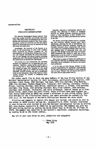 BASIC CAVE DIVING - A Blueprint for Survival