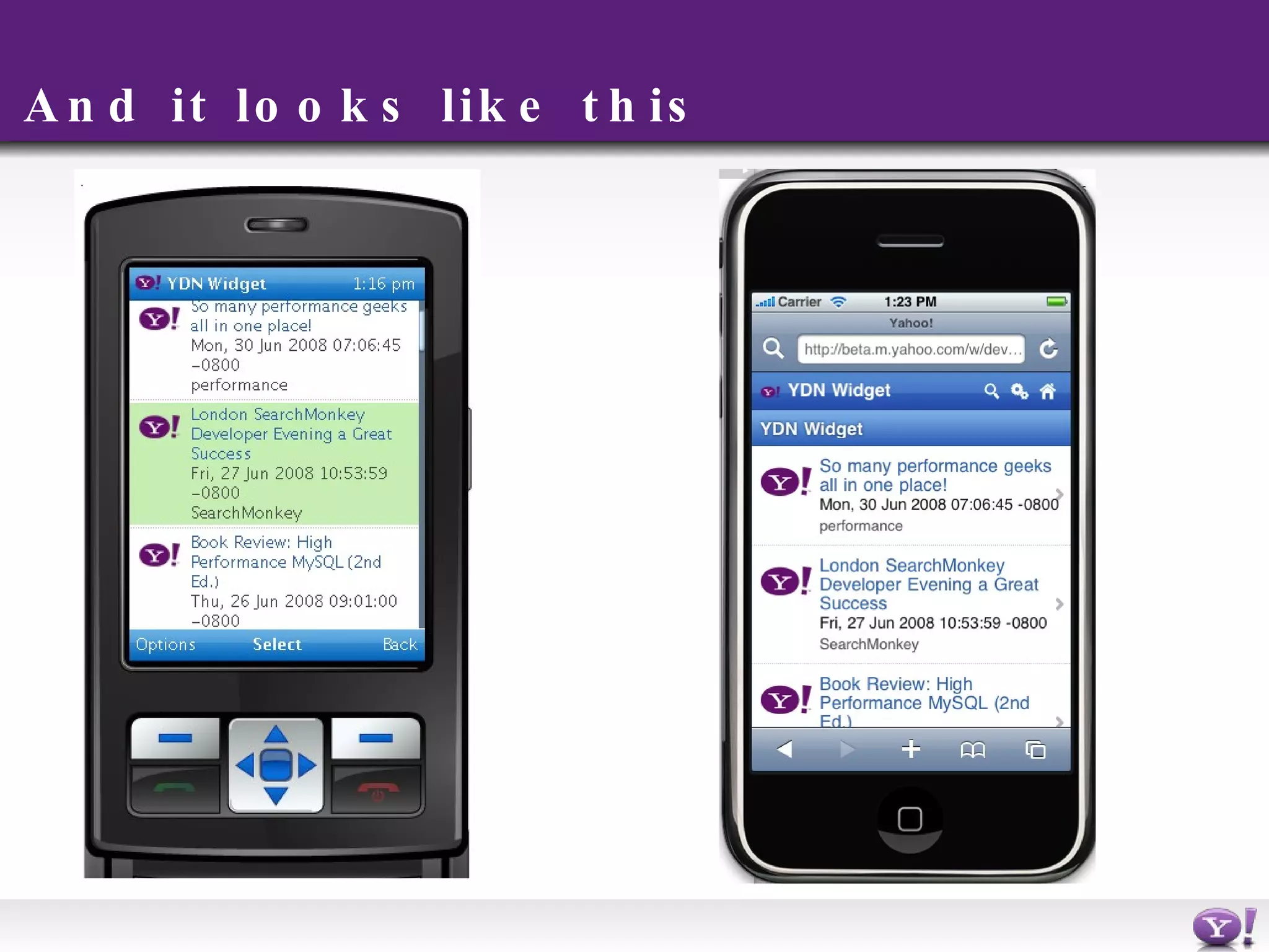 And it looks like this 