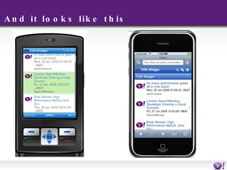 And it looks like this 