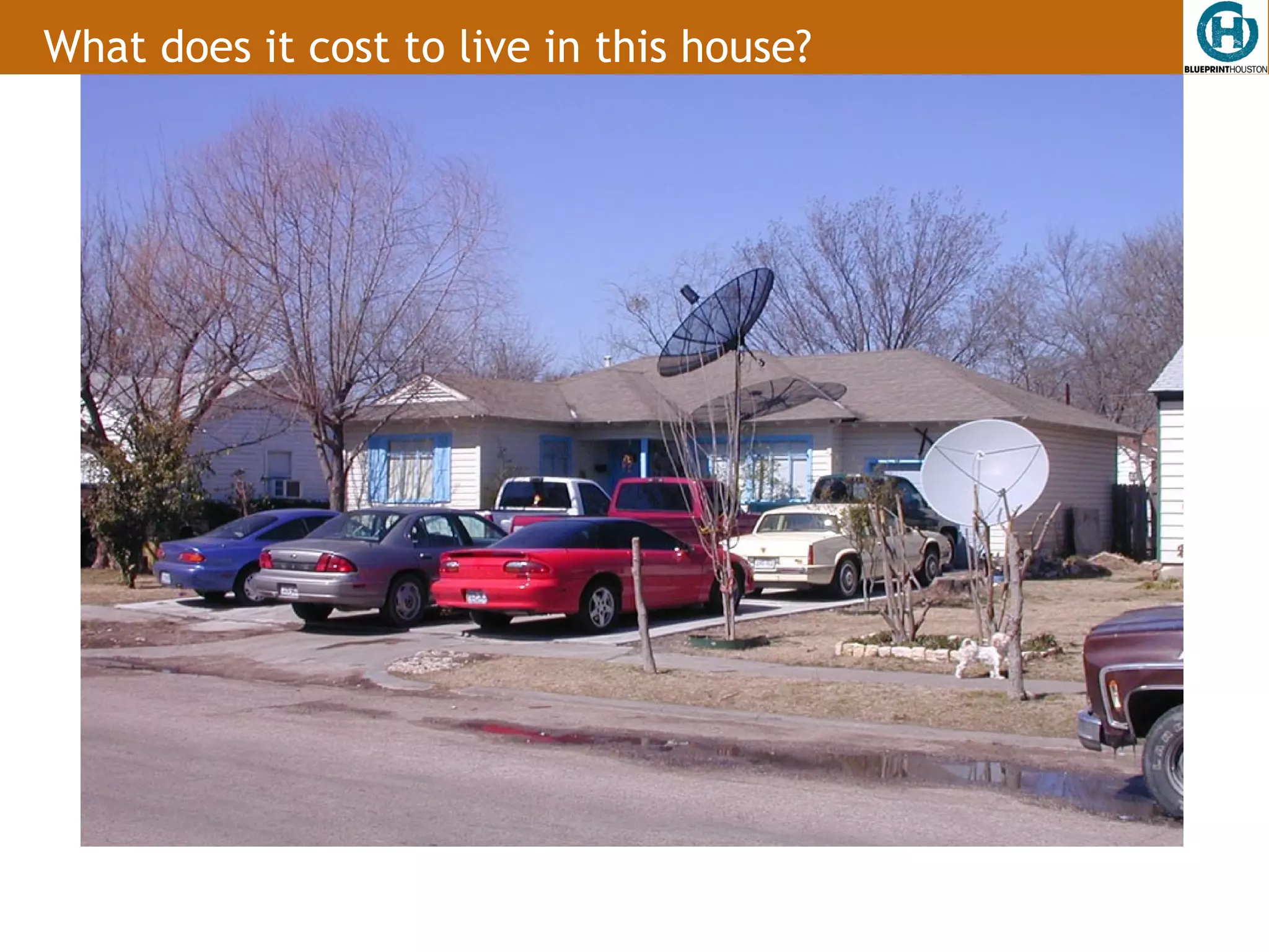 What does it cost to live in this house?
 