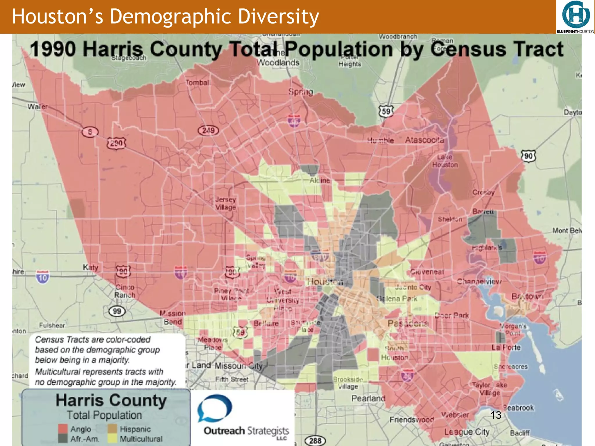 Houston’s Demographic Diversity




                                  13
 