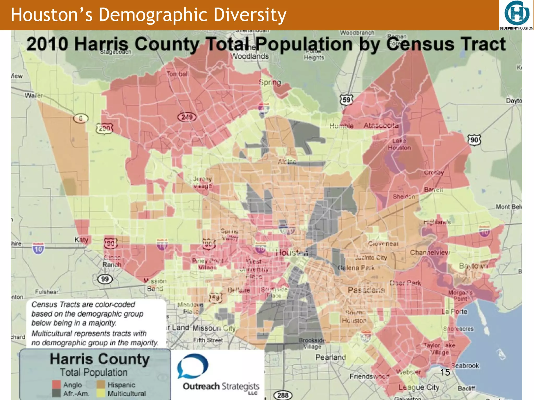 Houston’s Demographic Diversity




                                  15
 