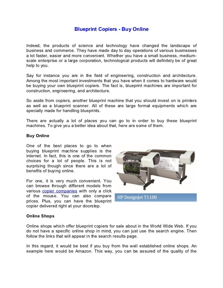 blueprint copier near me