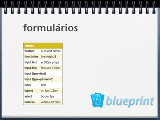 formulários
 