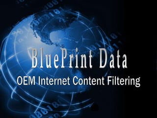 BluePrint Data OEM Internet Content Filtering 