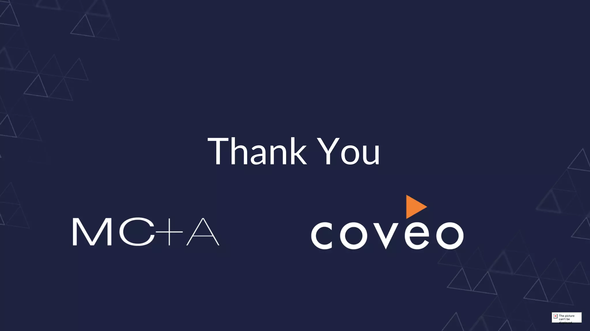 The picture
can't be
displayed.
Thank You
 