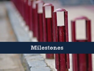 Milestones
 