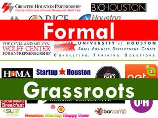 Formal

Grassroots
 