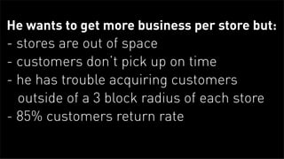 Activity 4: Pitch
                              5 min each


Tuesday, February 26, 13
 