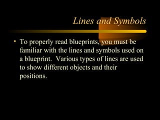 Blueprint reading | PPT